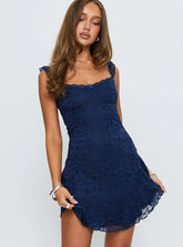 Beacall Mini Dress Navy